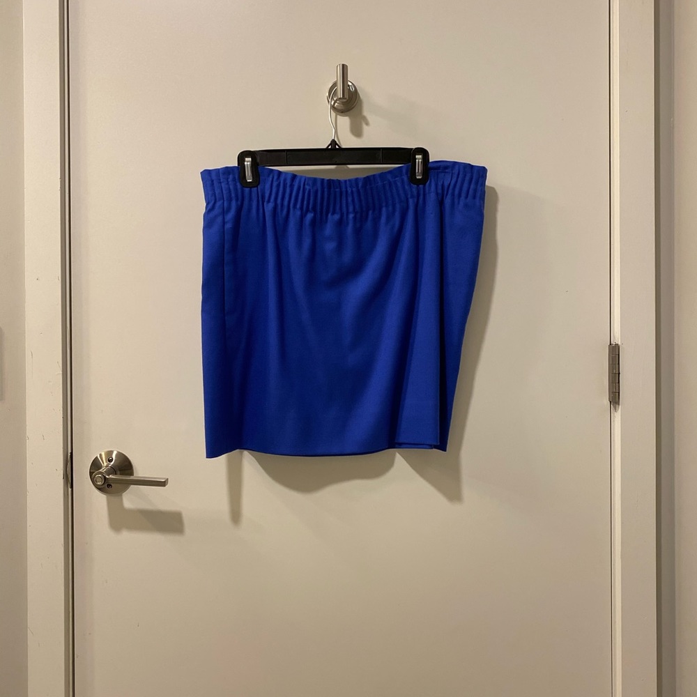 J Crew blue skirt with pockets